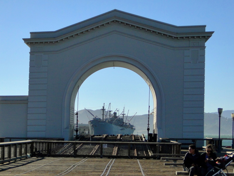 The Fisherman's Wharf Arched Entrance, San Francisco