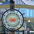 Vibrant Sign at Fisherman's Wharf, San Francisco