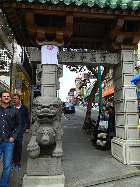 Vibrant Chinatown Scene