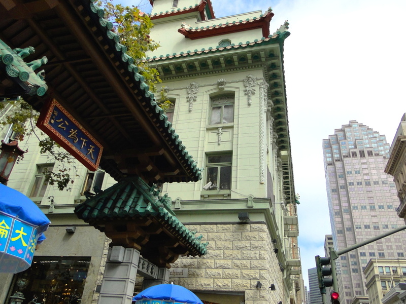 Vibrant Chinatown in San Francisco, California