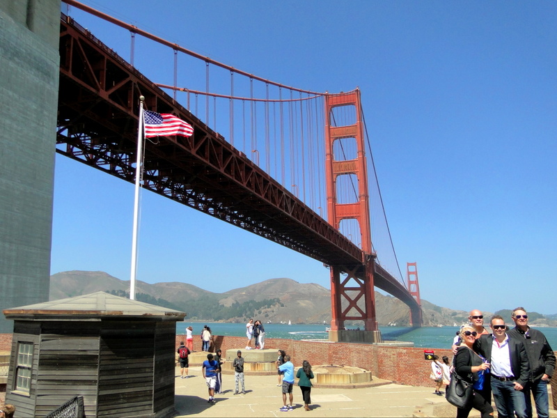 Golden Gate Bridge View from Pier 39, San Francisco
