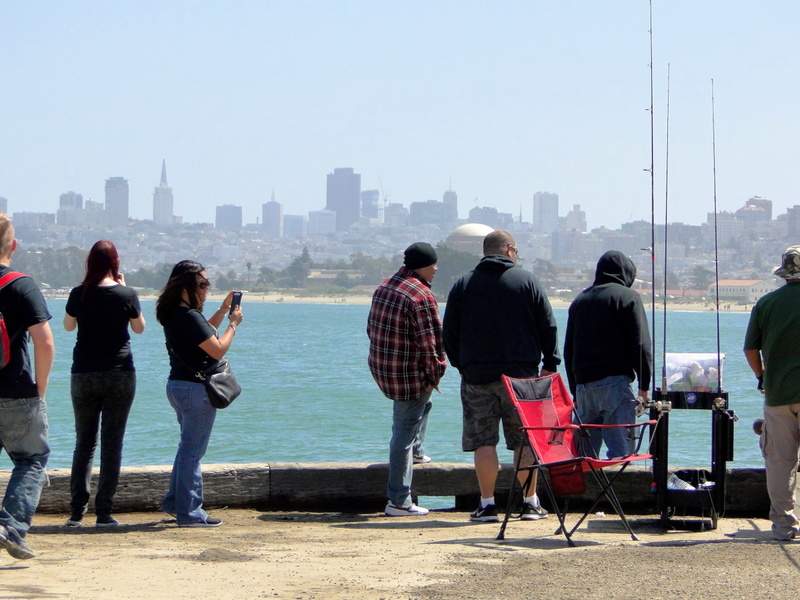 A Day of Fishing at San Francisco's Pier