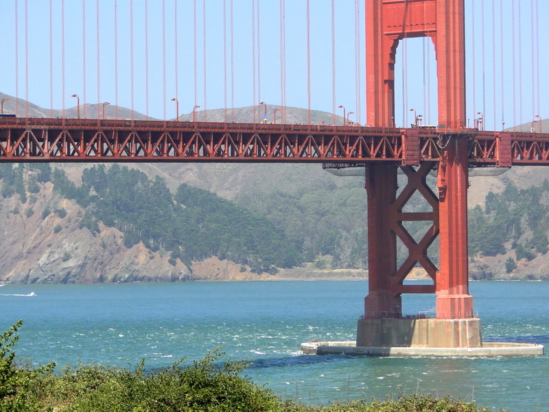 The Golden Gate Bridge in San Francisco