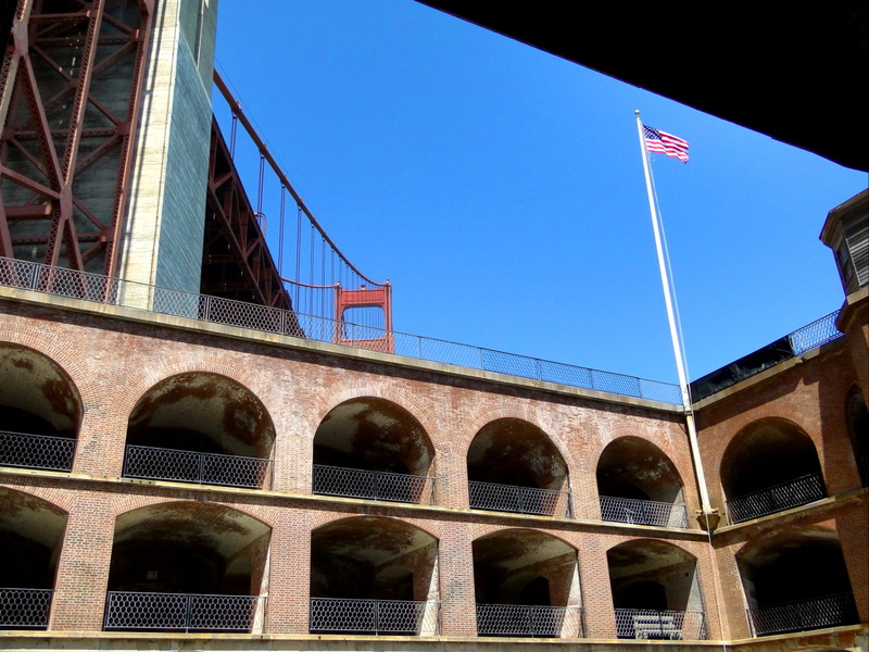 Bridge and Building View from Above