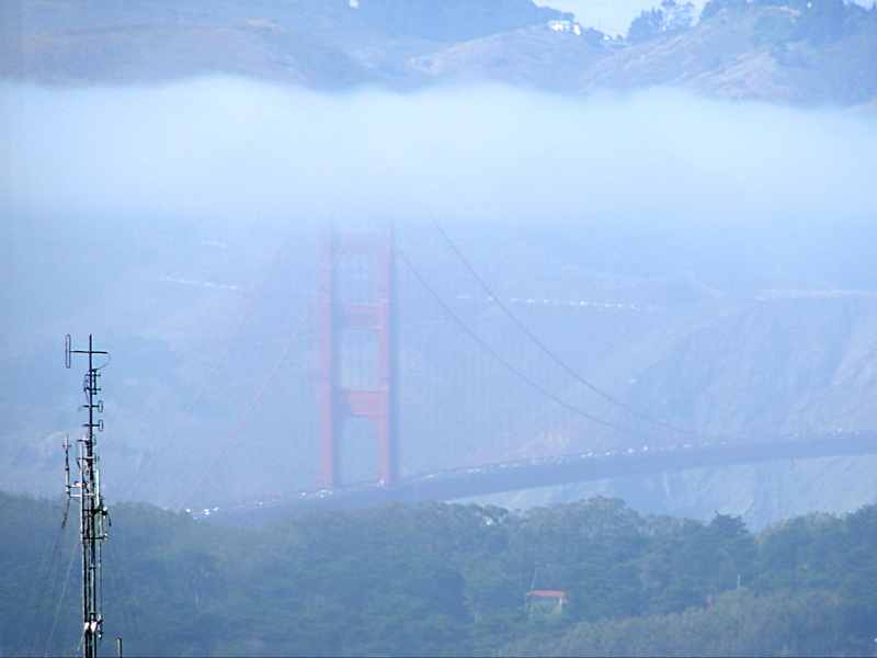 Golden Gate Bridge in Fog: A San Francisco Icon