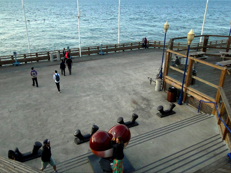 Lively Waterfront Scene at San Francisco Pier