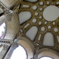 Vaulted Ceiling and Arches in San Francisco Church Interior