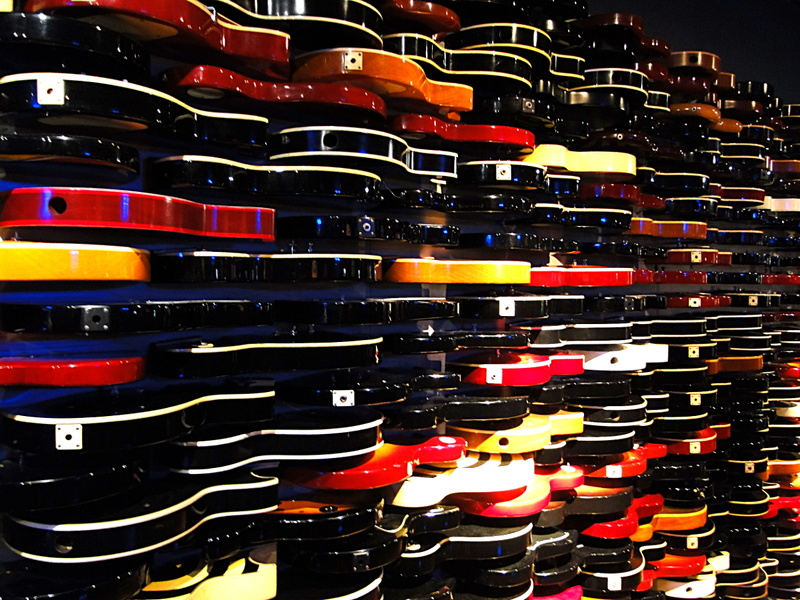 A Spectacular Collection of Electric Guitars