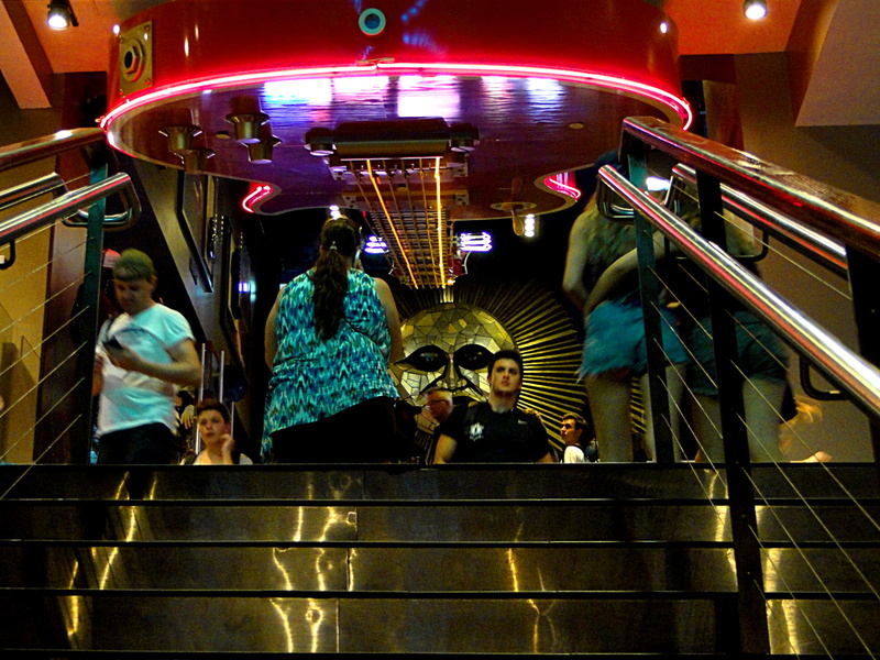 Contemporary Elevator in a New York City Building Lobby