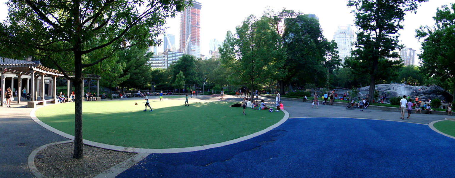 City Park on a Sunny Day