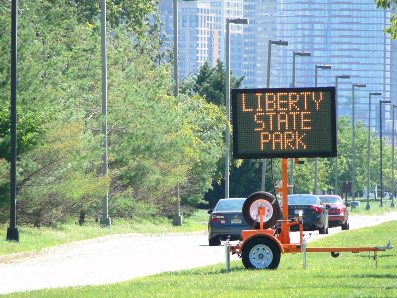 Liberty State Park Sign