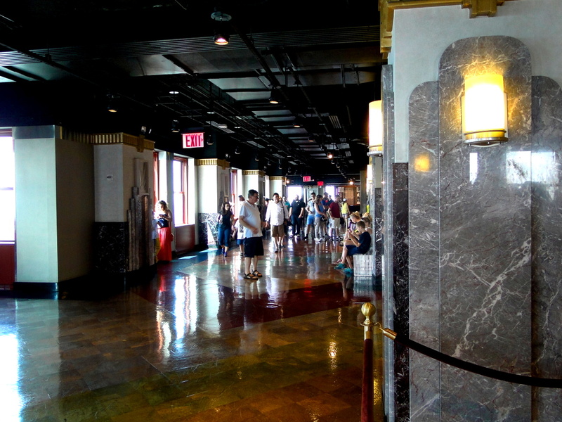 Bustling Hotel Lobby