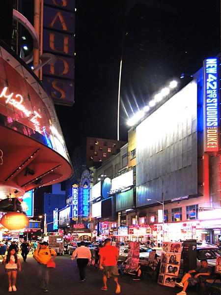 Vibrant Nightlife in New York's Theater District