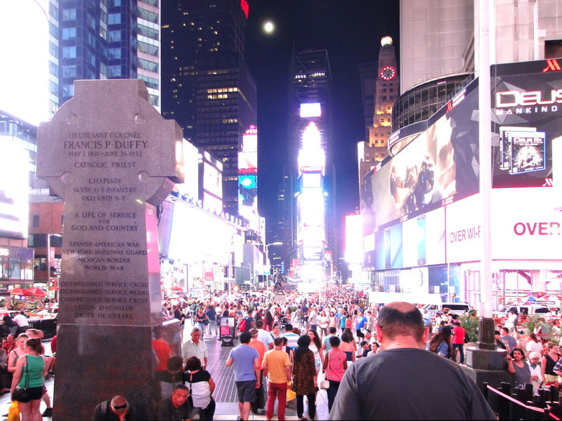 Vibrant Times Square at Night