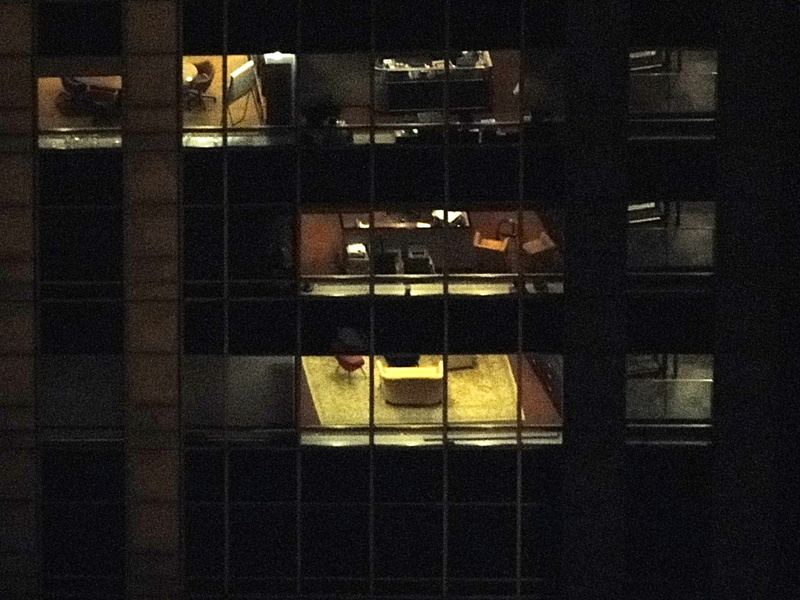 The Solitude of the Night: An Urban Office Building