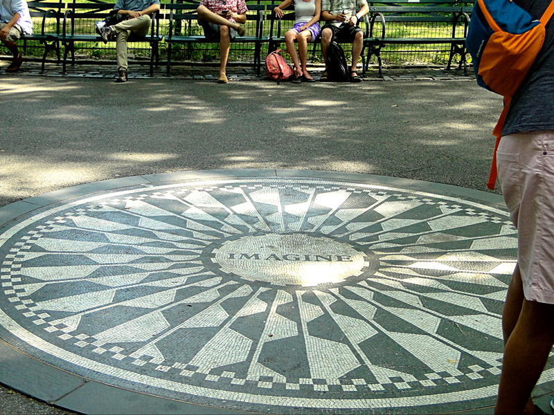 Vintage Abbey Road Inspired Design in a New York City Park
