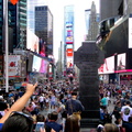 A Vibrant Scene at Times Square, New York City