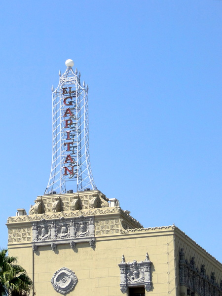 El Capitan Theatre Sign: A Iconic Symbol in Los Angeles