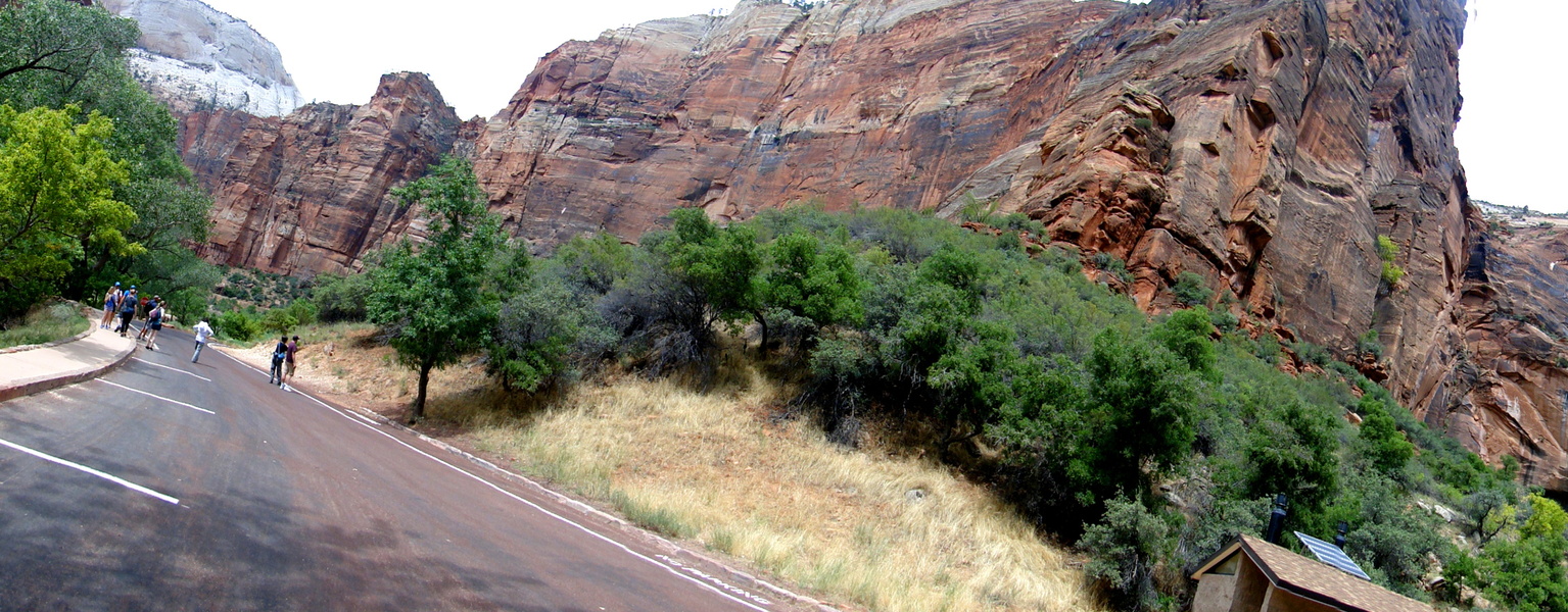 Scenic Vista of Zion National Park, Utah