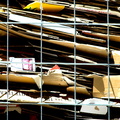 A View of Cardboard Chaos from Above