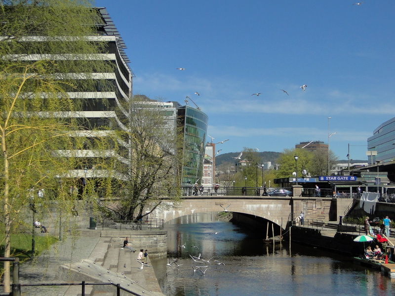 River Walk in Oslo, Norway