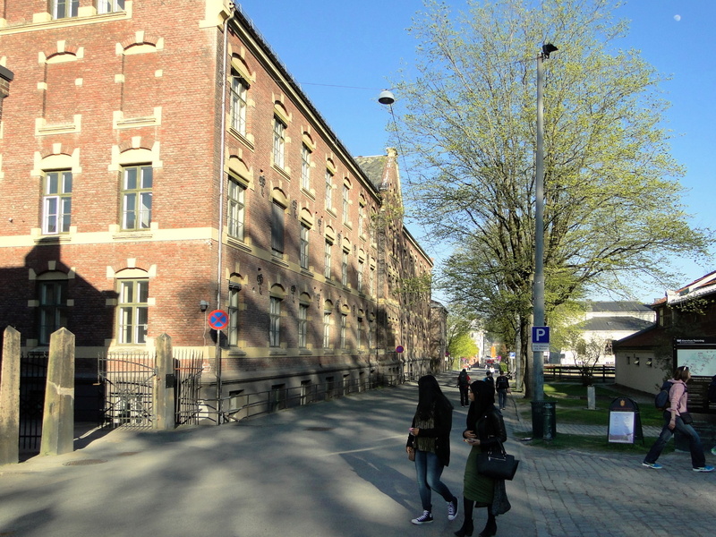 Tranquil European Street Scene