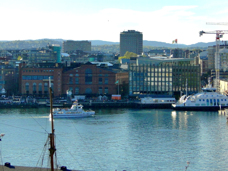 Vibrant Oslo Waterfront: A Scenic View of the City's Coastal Area