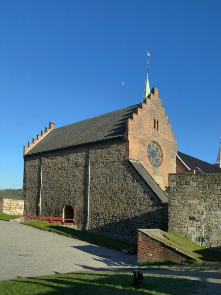 Historic Stone Church with a Steeple