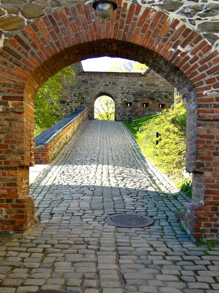 Historic Brick Archway