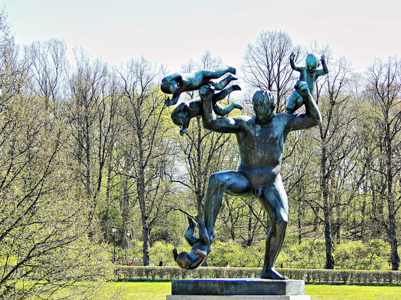 Heroic Parent in the Park