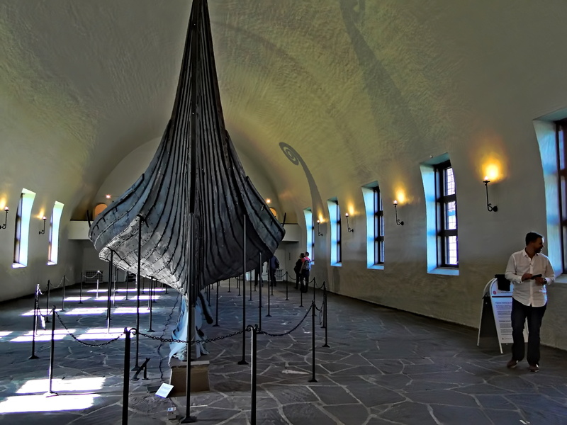 Exhibit of a Viking Ship