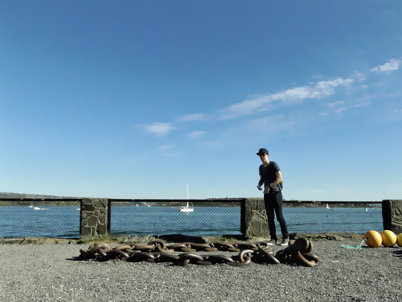 Peaceful Scene at a Lakeside Marina