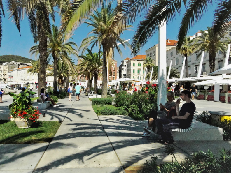 Serene Afternoon in a Mediterranean City
