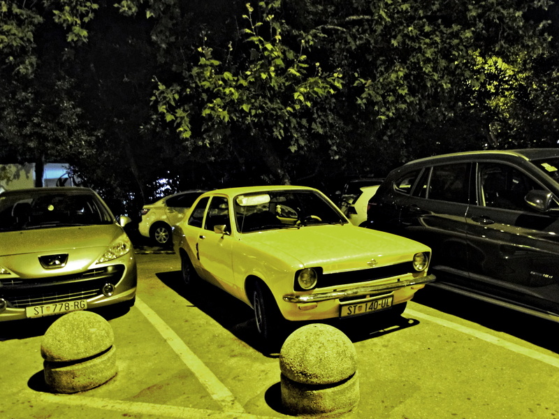 Parking Lot at Night