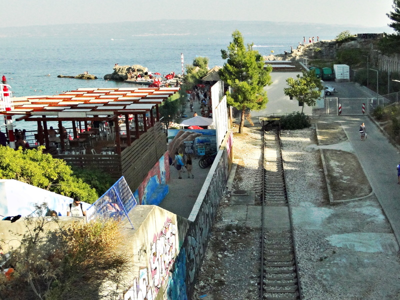 An Abandoned Waterfront Promenade in a Coastal City