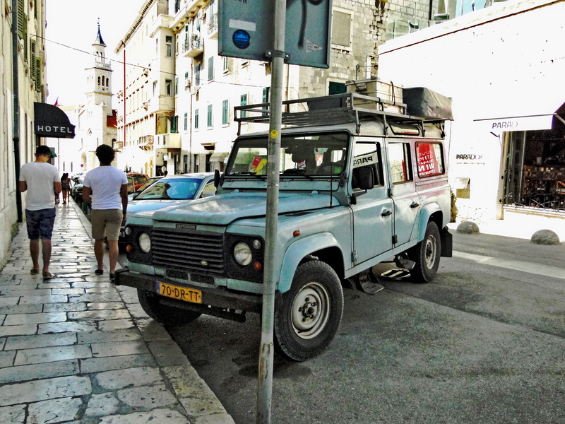 Street Scene in Split, Croatia