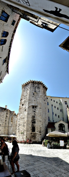Vibrant Day in Split's Old Town