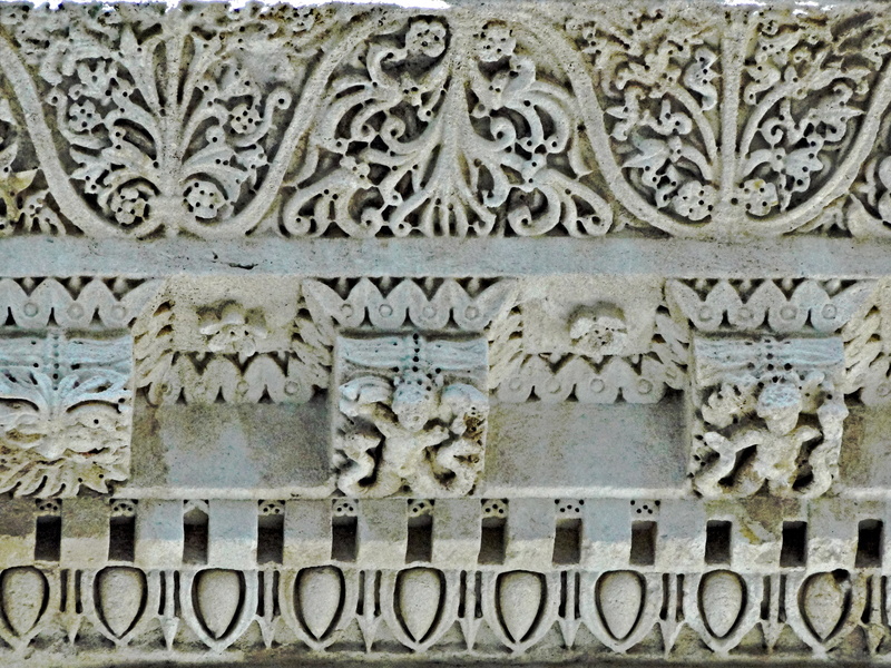 Intricate Gothic Decor in the Old Town of Split, Croatia