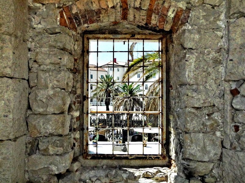 Historic Window in Old Building