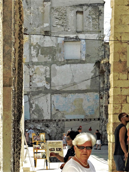Historic Street Scene in Split, Croatia