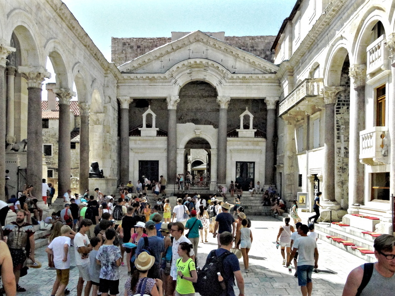 Historic Architecture and Lively Atmosphere in Split, Croatia