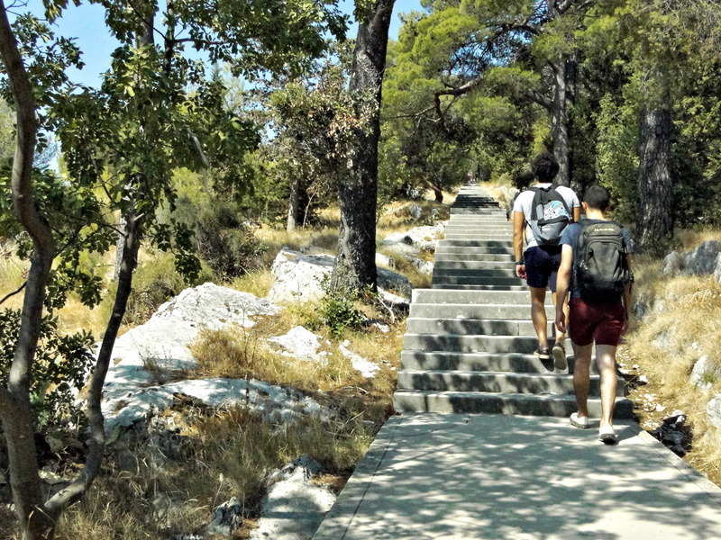 Exploring the Path in Split, Croatia
