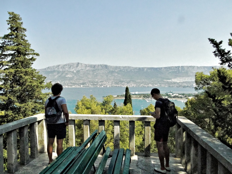 Serene Vista at a Split, Croatia Overlook