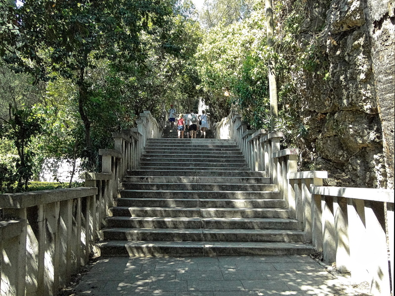 Staircase in a European Park
