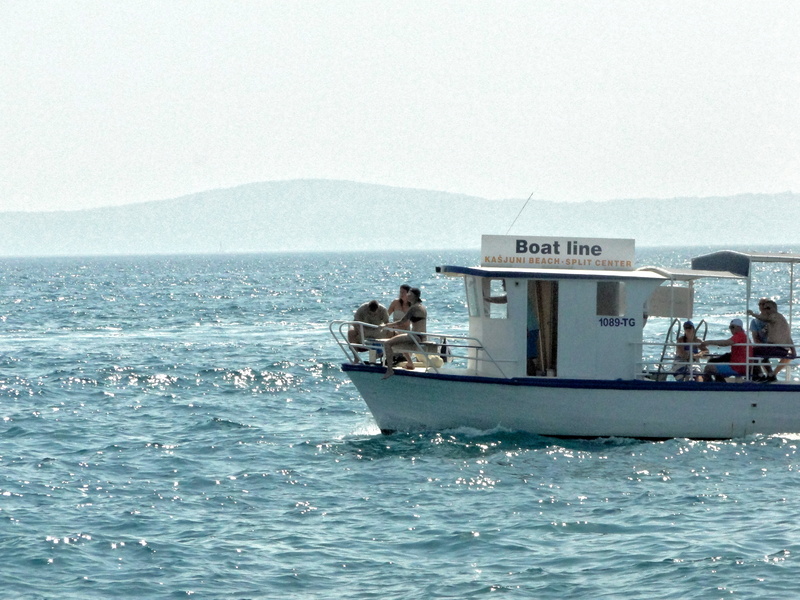 Vintage Boat Cruise on the Ocean