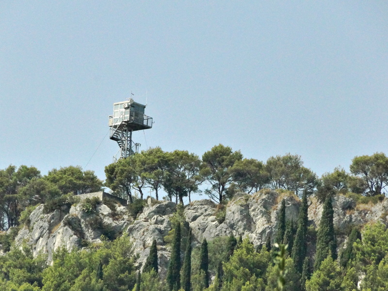 Guard Post Perched on a Hill
