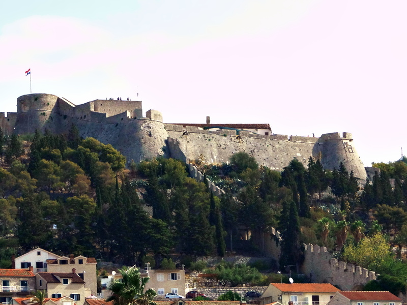 Historic Fortress on Hvar Island, Croatia