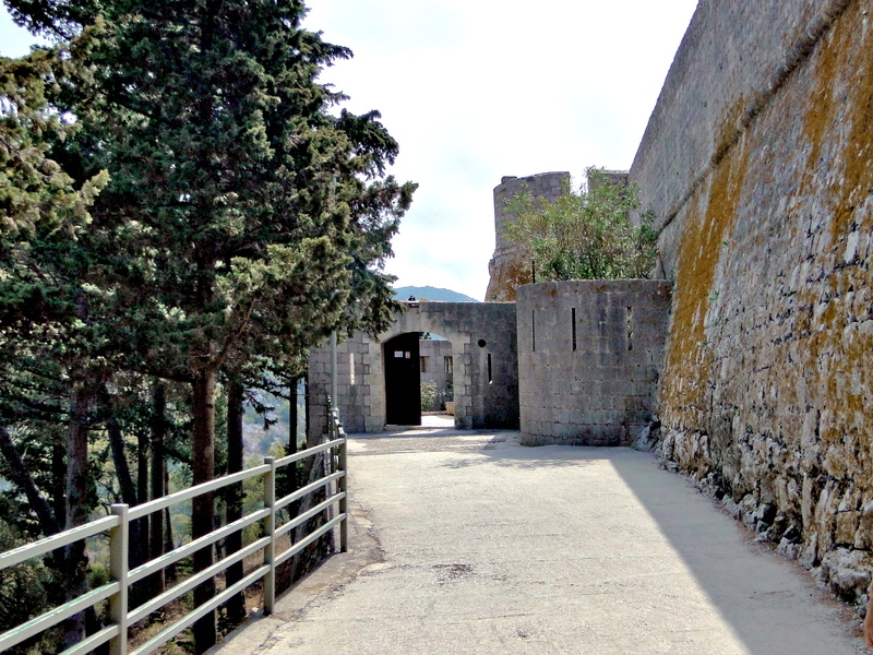 Historic Stone Fortress Entrance