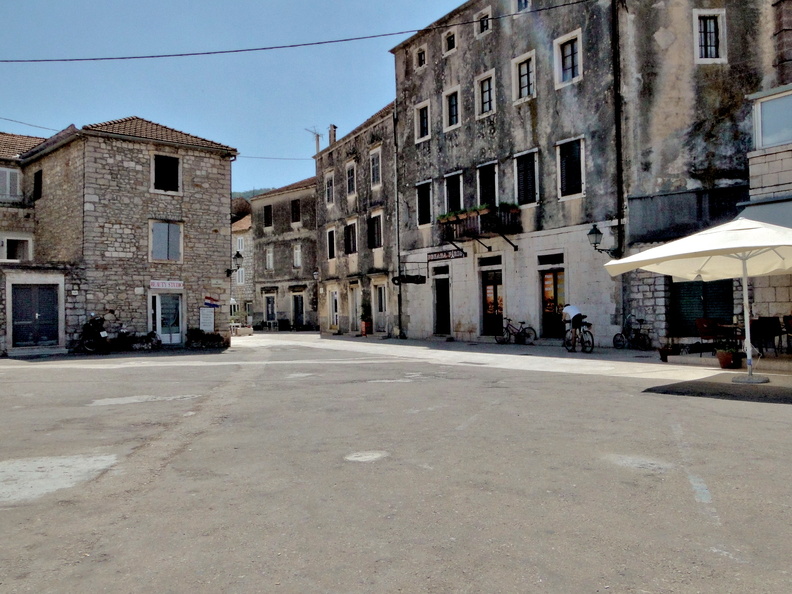 A Sunny Day in an Old Town