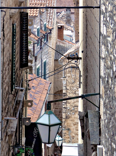 Street View in Hvar, Croatia